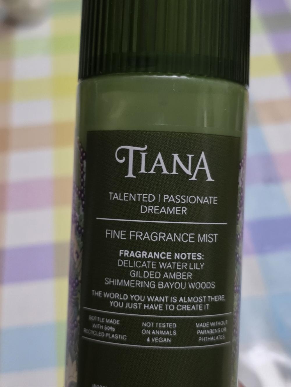 Bath & Body Works Disney Princess and the Frog Tiana Fine Fragrance Mist 8oz NEW - Picture 2 of 2